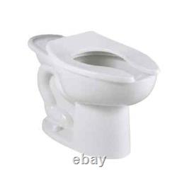 Madera Flowise 15 In. High Back Spud Elongated Flush Valve Toilet Bowl Only In