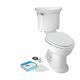Mansfield 4197ctk-wht White Waverly 1.28 Gpf Ada Elongated Bowl Toilet