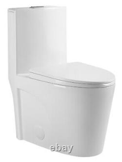 Marino 493DF High Efficiency Elongated One Piece Toilet with Soft Close Seat