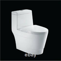 Modern Bathroom Toilet One Piece Toilet Dual Flush Toilet Elario 28.2