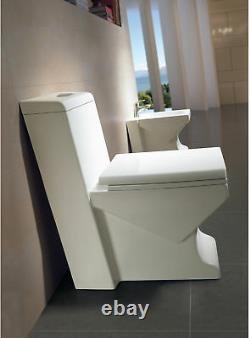 Modern Bathroom Toilet One Piece Toilet Dual Flush Toilet Nasino 25.6
