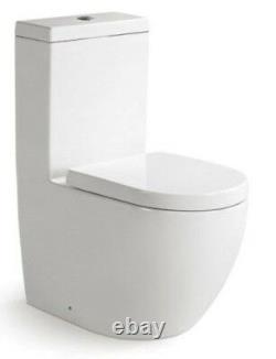 Modern Bathroom Toilet One Piece Toilet Dual Flush Toilet Terzo 26.8