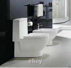 Modern Bathroom Toilet One Piece Toilet Dual Flush Toilet Viterbo 25.6