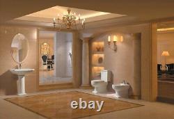 Modern Bathroom Toilet Two Piece Toilet Dual Flush Toilet Grasseto 26.4