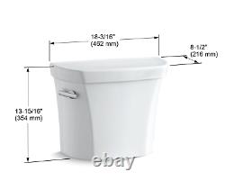 NEW Kohler K-4467-7 1.28 GPF Toilet Tank from the Wellworth Collection BLACK