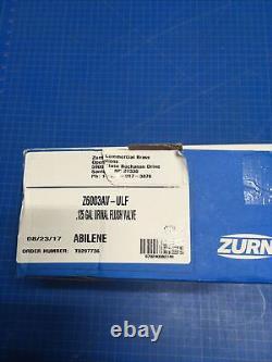 NEWithOpen Box, Zurn Z6003AV-ULF 0.125 gpf Valve Ultra Low Flow 3/4 Urinals