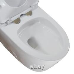 OPEN BOX -WinZo Elongated One Piece Toilet with Lower Tank Side Flush 1.28 GPF
