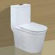 Open-box Winzo Wz5069 Compact One Piece Toilet Short For Small Bathroom White