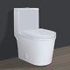 Open Box Winzo Wz5079s Winzo One Piece Toilet Dual Flush For Mini Bathroom
