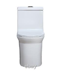 One Piece Toilet Dual Flush Elongated bowl Soft Closing Seat- Local Pick up Only