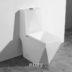 One Piece Toilet Modern Bathroom Toilet Dual Flush Toilet Maccione 27.6