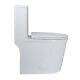 Open Box-winzo Modern Compact Small Short Dual Flush One Piece Toilet