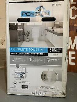 Penguin 524 2-pc. 1.28 GPF Single Flush Elongated Toilet with Overflow Protection