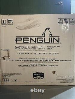 Penguin 524 2-pc. 1.28 GPF Single Flush Elongated Toilet with Overflow Protection