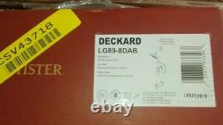 Pfister Deckard 1-Handle Tub and Shower Faucet Trim Kit in Matte Black Valve No