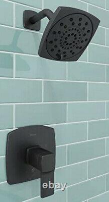 Pfister LG89-8DAB Deckard Tub and Shower Trim, Matte Black, Square shower faucet