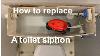 Replace A Toilet Siphon How To Replace Or Repair A Broken Toilet Siphon Diaphragm Plumbing Diy