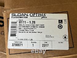 SLOAN G2 8111-1.28 Exposed, Top Spud, Automatic Flush Valve
