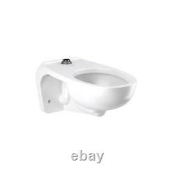 SLOAN ST2459A Toilet Bowl, Elongated, Wall, Flush Valve