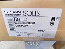 SLOAN Solis 8186-1.0 Exposed, Top Spud, Automatic Flush Valve #3370006