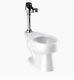 Sloan Wets2002.1201 Flush Valve Toilet, 10 Or 12 Rough-in With Solis 8111 Valve