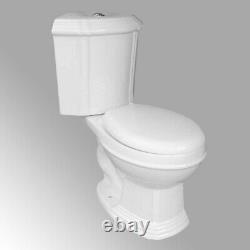 Sheffield Corner 2-Piece 0.8 GPF/1.6 GPF WaterSense Dual Flush Round Toilet in W