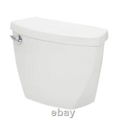 Single Flush Toilet Tank Only 1.28 GPF White with Large 3 in. Flush Valve