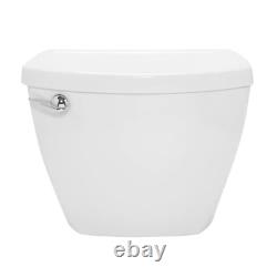 Single Flush Toilet Tank Only 1.28 GPF White with Large 3 in. Flush Valve