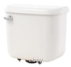 Single Flush Toilet Tank Only Windham 1.6 GPF Left-Hand Trip Lever White Finish