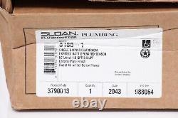 Sloan 3790013 Flushometer 8186-1 1.0 GPF Exposed Bat Operated Sensor Flush Valve
