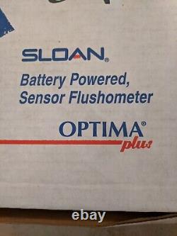Sloan Optima Automatic Flush Valve 8111 1.6 gpf Flushometer - Chrome