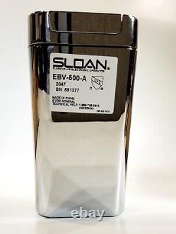 Sloan Optima Plus EBV550A 3325501 Chrome Dual Flush Side Mount