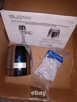 Sloan Optima WES55A Ecos flushmaster sensor flush valve automatic