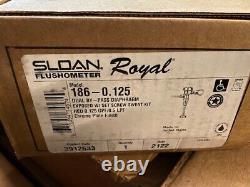 Sloan Regal 186-0.125 XL Flush Valve With Screw Sweat Kit Polished Chrome (NEW)