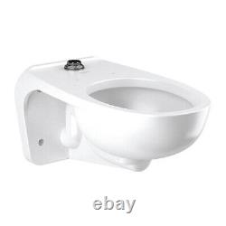 Sloan St2459a Toilet Bowl, 1.1 To 1.6 Gpf, Flush Valve, Wall Mount, Elongated