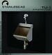 Stainless Ad / Stainless 10 Single Station Urinal Tu1