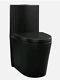 Swiss Madison Sm-1t254mb One Piece Elongated Dual Flush Toilet With Seat Black