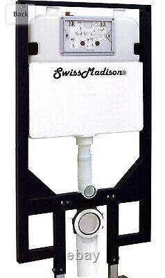 Swiss Madison SM-WC424 Dual Flush 0.8-1.28 GPF In-Wall Toilet Tank Only