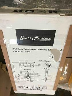 Swiss Madison SM-WC424 Dual Flush 0.8-1.28 GPF In-Wall Toilet Tank Only 2x4