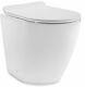Swiss Madison St. Tropez Elongated Toilet Bowl Only In Glossy White