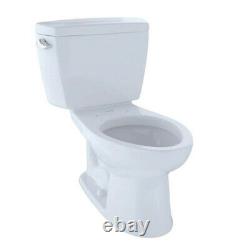 TOTO Drake Elongated Two Piece Toilet (Cotton White) CST744E-01 New