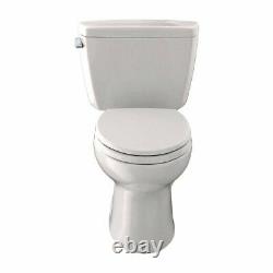 TOTO Drake Two-Piece Elongated 1.6 GPF ADA Compliant Toilet, Bone CST744SL#03