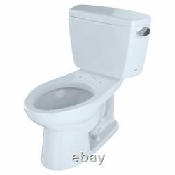 TOTO Drake Two-Piece Elongated 1.6 GPF ADA Compliant Toilet with Right-Hand