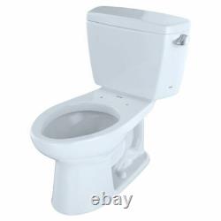 TOTO Drake Two-Piece Elongated 1.6 GPF Toilet with Right-Hand Trip Lever