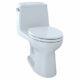Toto Eco Ultramax One-piece Elongated 1.28 Gpf Toilet, Cotton White