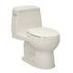 Toto Eco Ultramax Round 1pc Floor Mount Toilet (colonial White) Ms853113e-11 New