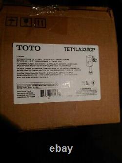TOTO FLUSHOMETER SENSORED TET1LA32#CP Exposed, Top Spud, Automatic Flush Valve