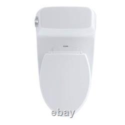 TOTO MS854114E Eco UltraMax One Piece Elongated 1.28 GPF Toilet White