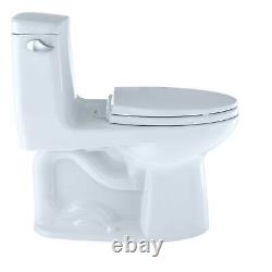 TOTO MS854114S UltraMax 1.6 GPF One Piece Elongated Toilet White