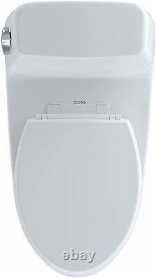 TOTO MS854114SL#01 Ultramax ADA One Piece Toilet, Cotton White